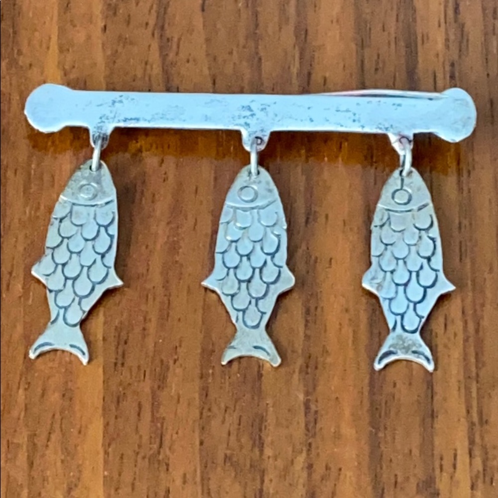 Fish pin made in Mexico